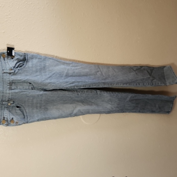 QSD BLUE DENIM OVERALL - Picture 3 of 14
